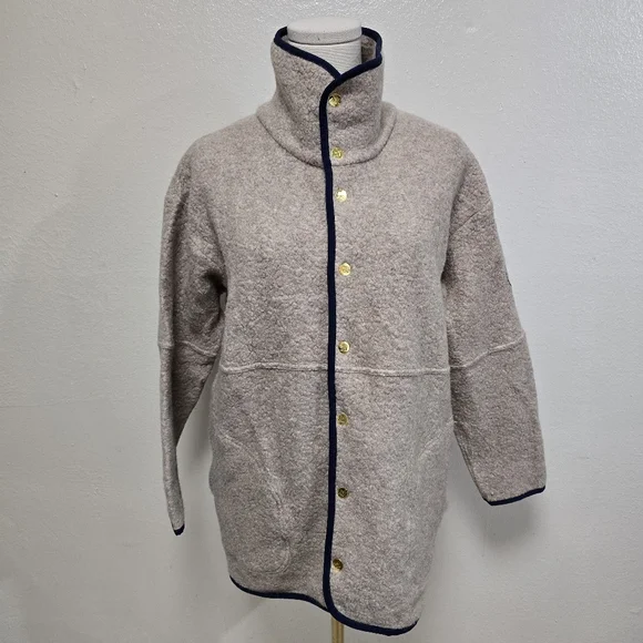 We Norwegians Alta Shearling Wool Jacket Size XS